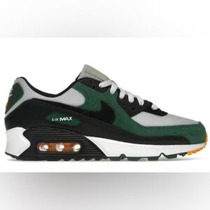Nike Men’s Air Max 90 Pure Platinum Gorge Green